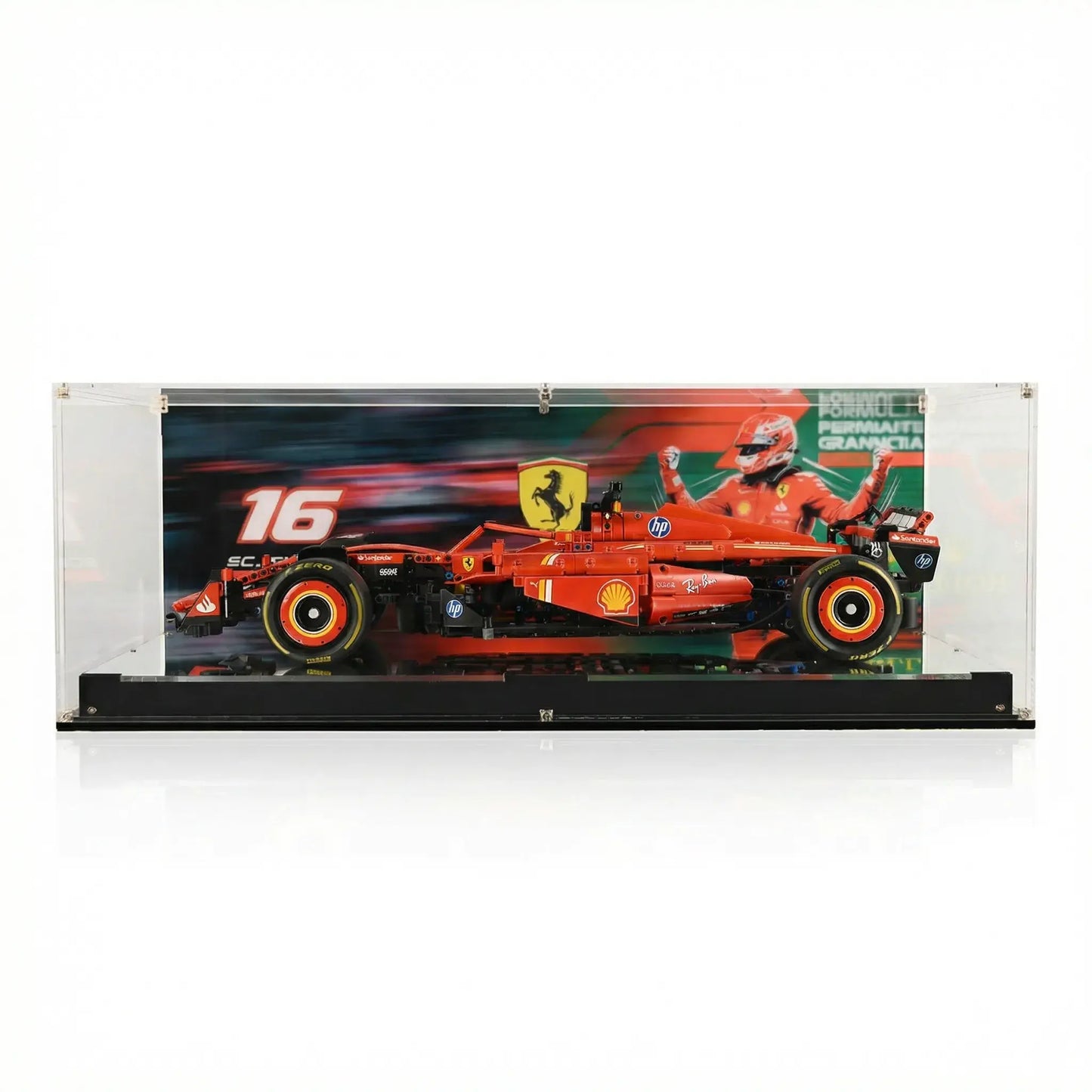 Acrylic Display Case for LEGO® Technic™ #42207 Ferrari SF-24 F1 Car