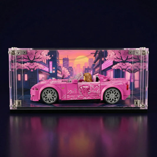 Display Case for LEGO® Speed Champions 2 Fast 2 Furious Honda S2000 77241