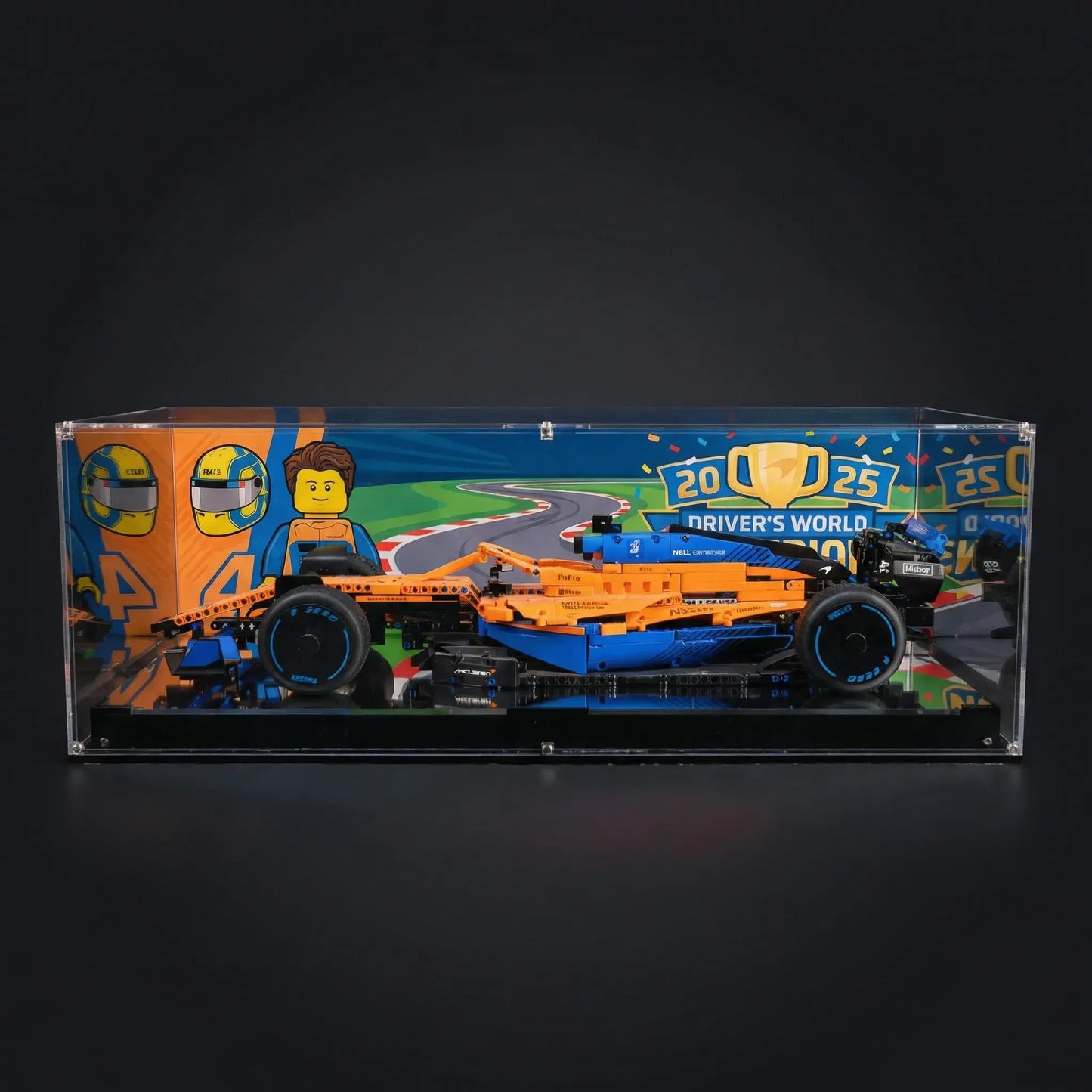 Acrylic Display Case for LEGO® Technic™ #42141 McLaren F1 Car
