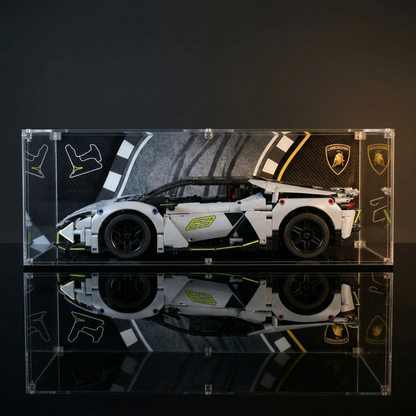 Display Case for LEGO 42214 Lamborghini Revuelto