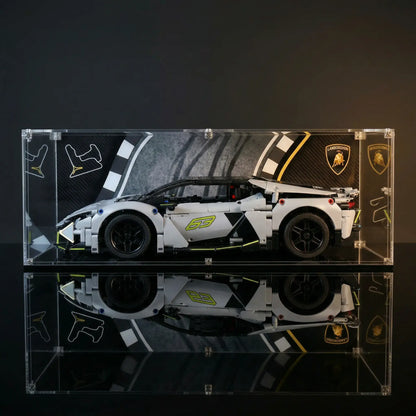 Display Case for LEGO 42214 Lamborghini Revuelto