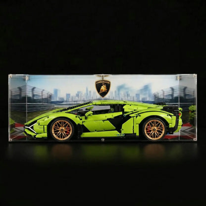 Premium Display Case for LEGO® Technic™ Lamborghini Sián FKP 37 42115