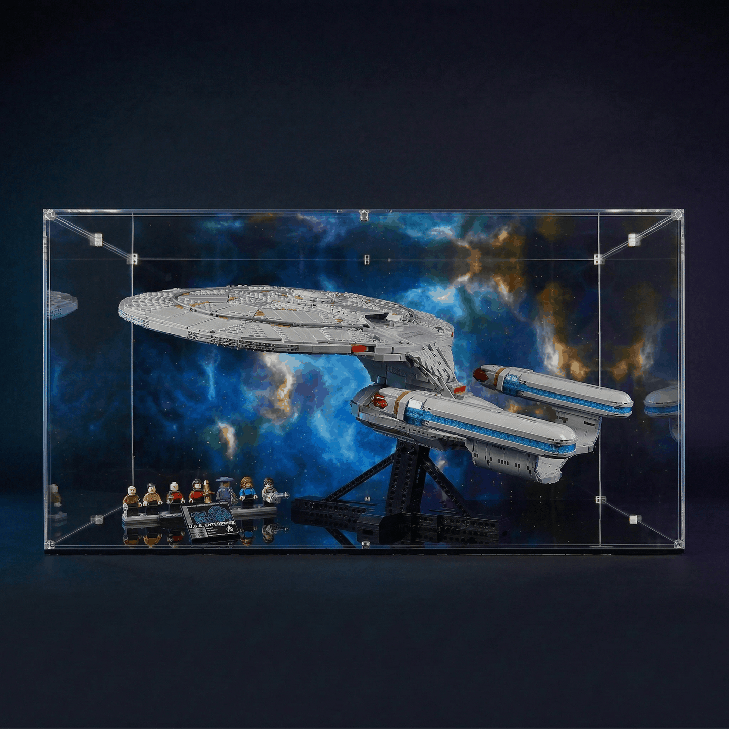 Display Case for LEGO® Star Trek: U.S.S. Enterprise NCC-1701-D™ 10356