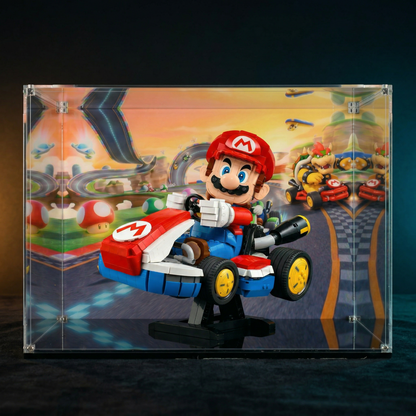 Display Case for LEGO® Mario Kart™ Mario & Standard Kart 72037