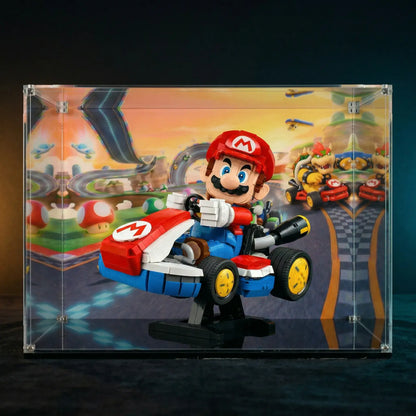 Display Case for LEGO® Mario Kart™ Mario & Standard Kart 72037