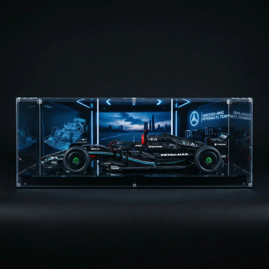Acrylic Display Case for LEGO® Technic™ #42171 Mercedes-AMG W14 F1 Car