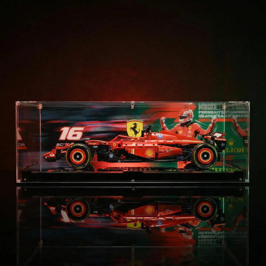 Acrylic Display Case for LEGO® Technic™ #42207 Ferrari SF-24 F1 Car