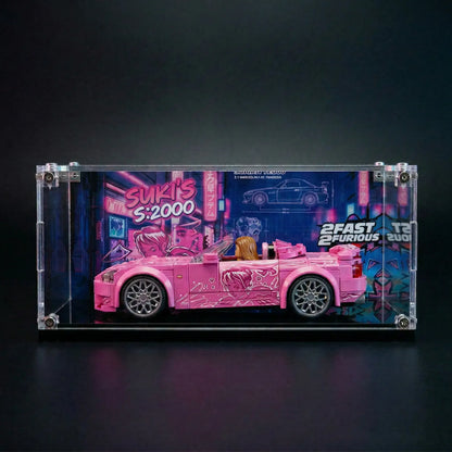 Display Case for LEGO® Speed Champions 2 Fast 2 Furious Honda S2000 77241