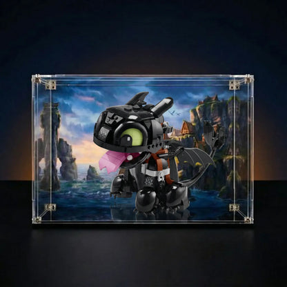 Display Case for LEGO® Icons How to Train Your Dragon: Toothless 10375