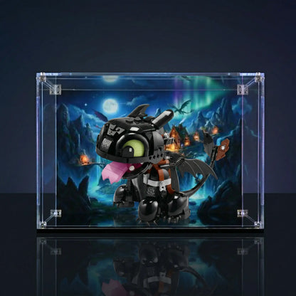 Display Case for LEGO® Icons How to Train Your Dragon: Toothless 10375