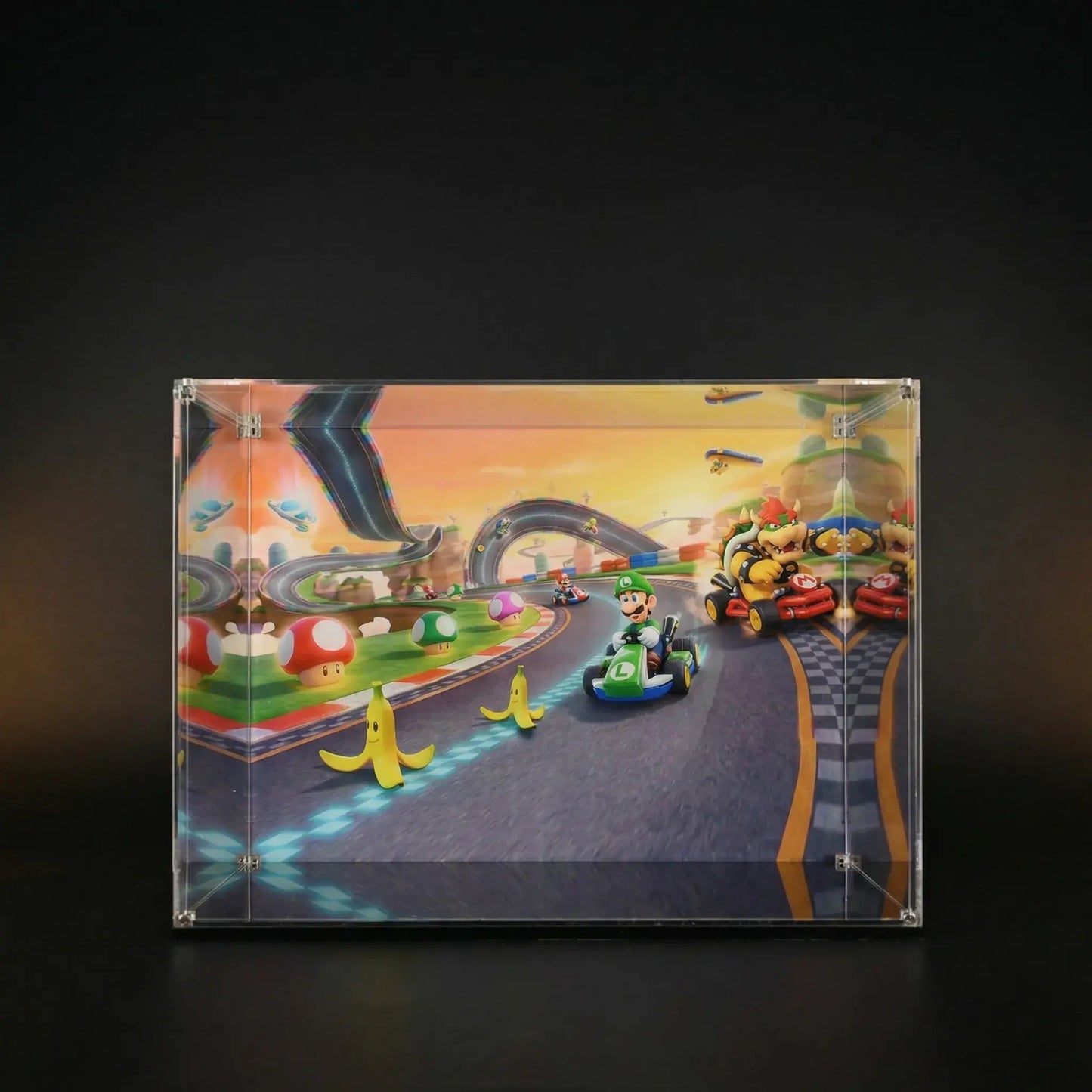 Display Case for LEGO® Mario Kart™ Mario & Standard Kart 72037